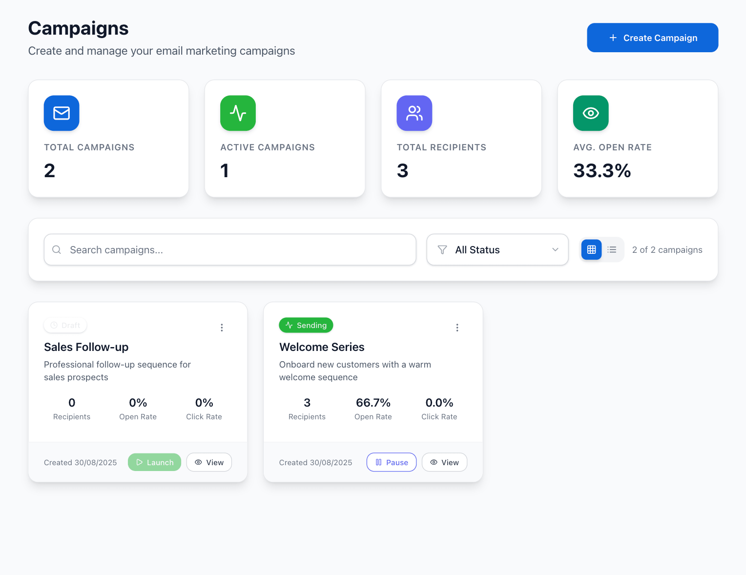 LeadFlow Campaigns